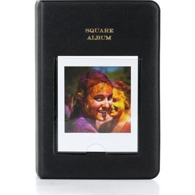 LoveInstant Fujifilm Instax Square Album - Für 64 Fotos - Schwarz LoveInstant Fujifilm Instax Square Album - Für 64 Fotos - Schwarz