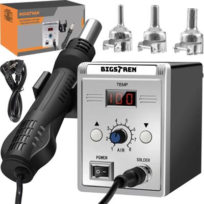 Bigstren 21708 Lötstation - 700W - Einstellbar 100-500°C - LCD Bigstren 21708 Lötstation - 700W - Einstellbar 100-500°C - LCD