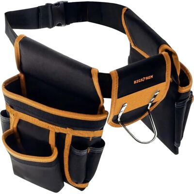 Northix Werkzeuggürtel - 22 Taschen - Schwarz-Gelb - Werkzeuggürtel Northix Werkzeuggürtel - 22 Taschen - Schwarz-Gelb - Werkzeuggürtel