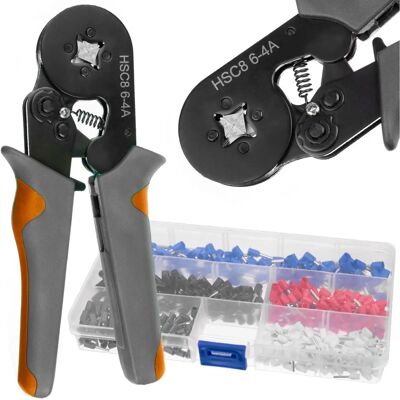 Bigstren Crimper - 0,25-10mm², Grau, Großflächiger Druck Bigstren Crimper - 0,25-10mm², Grau, Großflächiger Druck