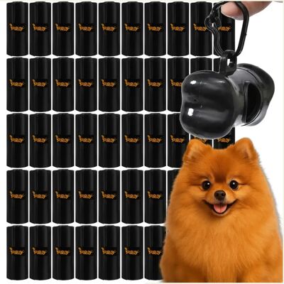Purlov Hundetoilettposer - 1000 stk, Sort, 22x30cm Purlov Hundetoilettposer - 1000 stk, Sort, 22x30cm