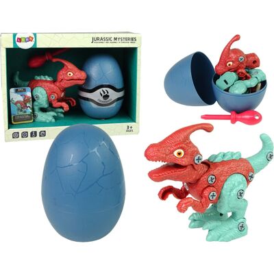 Dinozaur Parasaurolophus z jajkiem DIY - Zestaw zabawek Dinozaur Parasaurolophus z jajkiem DIY - Zestaw zabawek
