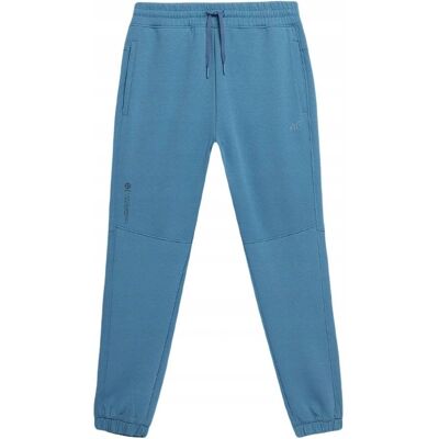 4F Model 4FSS23TTROM13733S Niebieskie spodnie dresowe - Joggers 4F Model 4FSS23TTROM13733S Niebieskie spodnie dresowe - Joggers