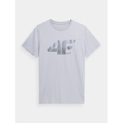 4F - SS23TTSHM309CHODNYJASNYSZARY - L - Cotone - T-shirt 4F - SS23TTSHM309CHODNYJASNYSZARY - L - Cotone - T-shirt
