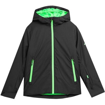 4F Daniel - Unisex Skijacke Schwarz für Kinder 4F Daniel - Unisex Skijacke Schwarz für Kinder