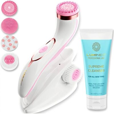 LUMINEO - Brush PRO - Różowy - Szczoteczka do mycia twarzy LUMINEO - Brush PRO - Różowy - Szczoteczka do mycia twarzy