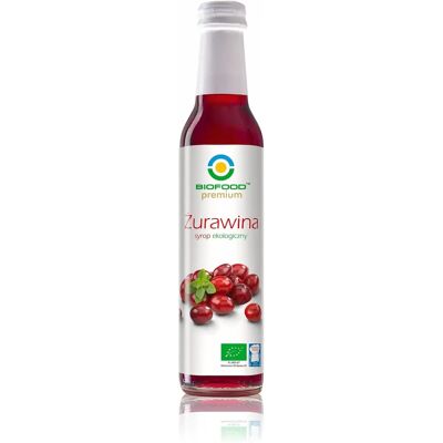 BIO FOOD Bio Cranberry Sirup - Sirup BIO FOOD Bio Cranberry Sirup - Sirup