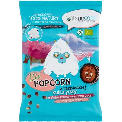 Ekologiczne Popcorn z Niebieskiej Kukurydzy z Olejem Kokosowym i Solą Ekologiczne Popcorn z Niebieskiej Kukurydzy z Olejem Kokosowym i Solą