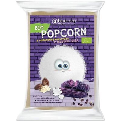 Popcorn bio z niebieskiej kukurydzy - Gotowe do mikrofalówki Popcorn bio z niebieskiej kukurydzy - Gotowe do mikrofalówki