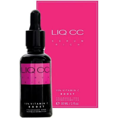 Liqpharm Liq CC Serum Rich 15% Witamina C BOOST 30 ml – Rozświetlające serum z witaminą C Liqpharm Liq CC Serum Rich 15% Witamina C BOOST 30 ml – Rozświetlające serum z witaminą C