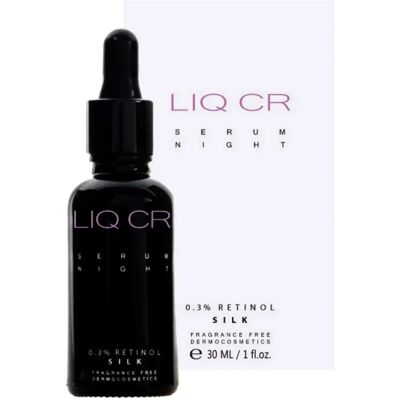 Liqpharm LIQ CR Serum Noc 0,3% Retinol SILK - Serum Korygujący na Noc Liqpharm LIQ CR Serum Noc 0,3% Retinol SILK - Serum Korygujący na Noc