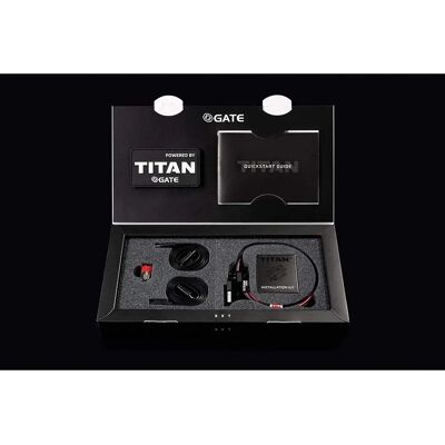 Porte Titan V2 Ngsr Avancée avec Câble - Noir - Publicité Porte Titan V2 Ngsr Avancée avec Câble - Noir - Publicité