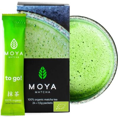Moya Matcha Zelený Čaj - Prášková Forma, 36g Moya Matcha Zelený Čaj - Prášková Forma, 36g