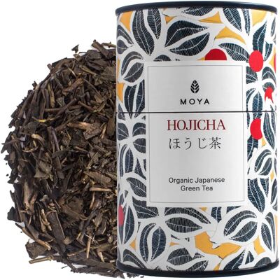 Moya Matcha Bio Hojicha - Zelený Čaj, Pražený, Bez Kofeinu Moya Matcha Bio Hojicha - Zelený Čaj, Pražený, Bez Kofeinu