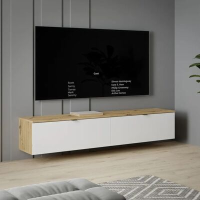 braun Libertad Artison Eiche Weiß TV-Board - Sideboards braun Libertad Artison Eiche Weiß TV-Board - Sideboards