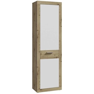 FORTE - Baccio - Artisan Eiche - Weiß - Kleiderschrank FORTE - Baccio - Artisan Eiche - Weiß - Kleiderschrank