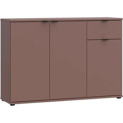 Forte Ganymede - Credenza arancione con 1 cassetto & 3 ante Forte Ganymede - Credenza arancione con 1 cassetto & 3 ante