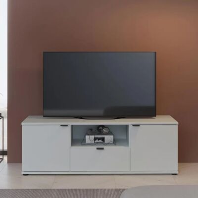 Höffner Ganymede Weiß TV Lowboard - Sideboard Höffner Ganymede Weiß TV Lowboard - Sideboard