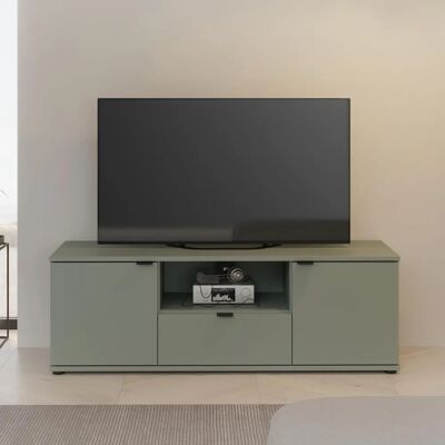 Höffner Ganymede Grünes TV Lowboard - Sideboard Höffner Ganymede Grünes TV Lowboard - Sideboard