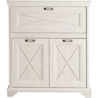 Forte Kashmir Pinia Weiß Sideboard - Sideboard Forte Kashmir Pinia Weiß Sideboard - Sideboard