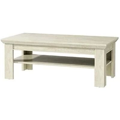 Forte Kashmir Couchtisch - Holzoptik, Weiß - Wohnzimmer Tisch Forte Kashmir Couchtisch - Holzoptik, Weiß - Wohnzimmer Tisch