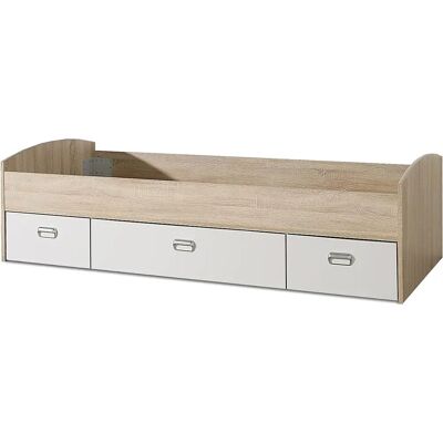 Forte Stauraumbett mit 3 Schubladen - Bett Forte Stauraumbett mit 3 Schubladen - Bett