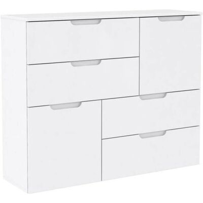 Forte - Sienna - 2-türig - 4-Schubladen - dresser Forte - Sienna - 2-türig - 4-Schubladen - dresser