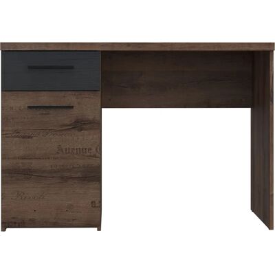 Forte Jacky Kinderschreibtisch - 110x76x53cm Braun mit Schublade Forte Jacky Kinderschreibtisch - 110x76x53cm Braun mit Schublade