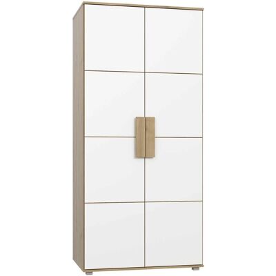 Forte Artisan - ARKINA - Artisan Eiche - Kleiderschrank Forte Artisan - ARKINA - Artisan Eiche - Kleiderschrank