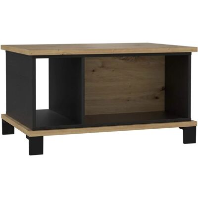 Forte Duro Schwarzer quadratischer Couchtisch - Tische Forte Duro Schwarzer quadratischer Couchtisch - Tische