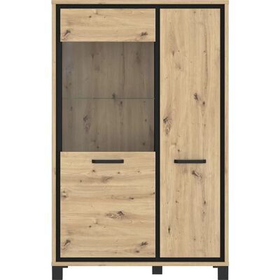 Forte Trondheim FSC Holz Vitrine - Schrank Forte Trondheim FSC Holz Vitrine - Schrank
