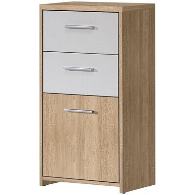 Piacenza Holzfarbige Kommode - 40x78x30 cm - Flur- & Dielenmöbel Piacenza Holzfarbige Kommode - 40x78x30 cm - Flur- & Dielenmöbel