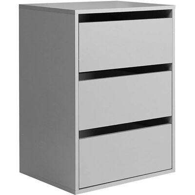 Forte Schubladeneinsatz - 51x73x40cm, Grau Forte Schubladeneinsatz - 51x73x40cm, Grau