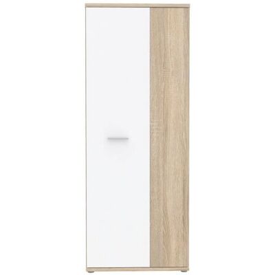Forte Netty Schuhschrank - Sonoma Eiche / Weiß - Modernes Design Forte Netty Schuhschrank - Sonoma Eiche / Weiß - Modernes Design