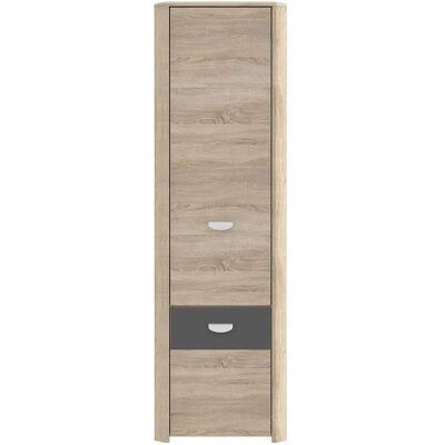 Forte - Yoop - Sonoma Eiche - Grau Anthrazit - Kleiderschrank Forte - Yoop - Sonoma Eiche - Grau Anthrazit - Kleiderschrank