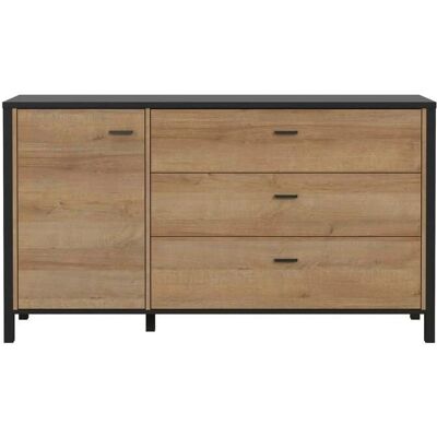 Forte High Rock Schwarz Sideboard - Sideboard Forte High Rock Schwarz Sideboard - Sideboard