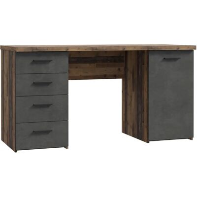 Forte Netta Moderner Schreibtisch im Vintage-Stil - Büromöbel Forte Netta Moderner Schreibtisch im Vintage-Stil - Büromöbel