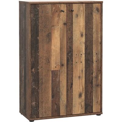 Forte Tempra Vintage Old Wood Sideboard - Stauraum Möbel Forte Tempra Vintage Old Wood Sideboard - Stauraum Möbel