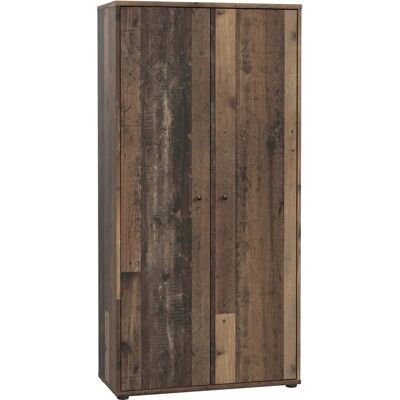 Forte Tempra Vintage-Holz Schuhschrank - Modernes Design Forte Tempra Vintage-Holz Schuhschrank - Modernes Design