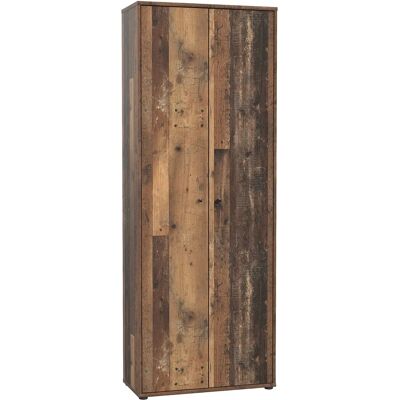 FORTE Tempra Kleiderschrank - Old Wood Vintage Stil FORTE Tempra Kleiderschrank - Old Wood Vintage Stil