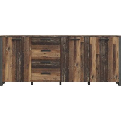 FORTE Clif Vintage Grau Sideboard - Sideboard FORTE Clif Vintage Grau Sideboard - Sideboard