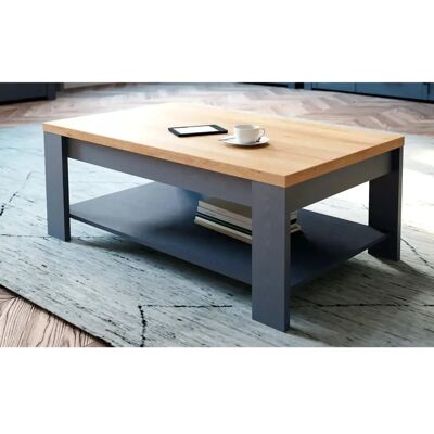 FORTE Bohol - Mesa de café rectangular - Madera certificada FSC FORTE Bohol - Mesa de café rectangular - Madera certificada FSC