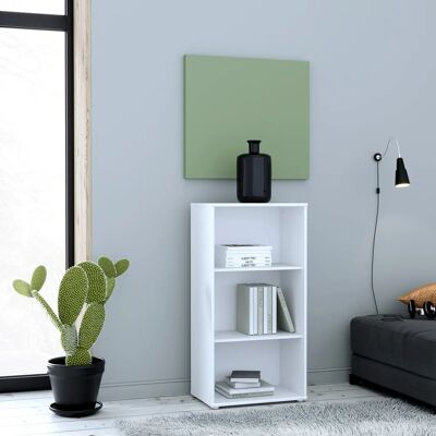 Scaffale Forte Tempra - Mensole Aperte, Bianco - 111cm - 54cm - 34,8cm Scaffale Forte Tempra - Mensole Aperte, Bianco - 111cm - 54cm - 34,8cm