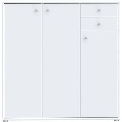 FORTE Tempra Weiß Modernes Sideboard - Sideboard FORTE Tempra Weiß Modernes Sideboard - Sideboard