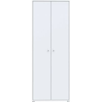 Szafa Forte Tempra - 2 Drzwi, Biała, 73,7cm Szerokość Szafa Forte Tempra - 2 Drzwi, Biała, 73,7cm Szerokość