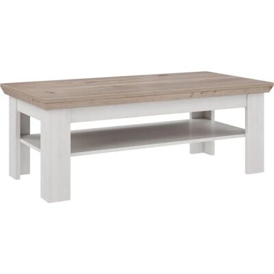 Furniture To Go Iloppa Couchtisch - Landhausstil - Eiche Nelson/Snowy Furniture To Go Iloppa Couchtisch - Landhausstil - Eiche Nelson/Snowy