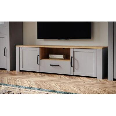 Furniture To Go Bohol TV Einheit - Riviera Eiche/Grau Eiche Furniture To Go Bohol TV Einheit - Riviera Eiche/Grau Eiche