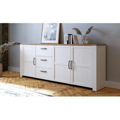 Furniture To Go Bohol Großer Sideboard - Sideboard - Weiß - Modernes Design Furniture To Go Bohol Großer Sideboard - Sideboard - Weiß - Modernes Design