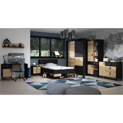 Forte Lya Sideboard - 3 Schubladen, 1 Tür, 108x85,5x41,5cm Forte Lya Sideboard - 3 Schubladen, 1 Tür, 108x85,5x41,5cm