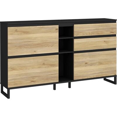 Forte Quayle Schuhschrank braun - Schuhschrank Forte Quayle Schuhschrank braun - Schuhschrank